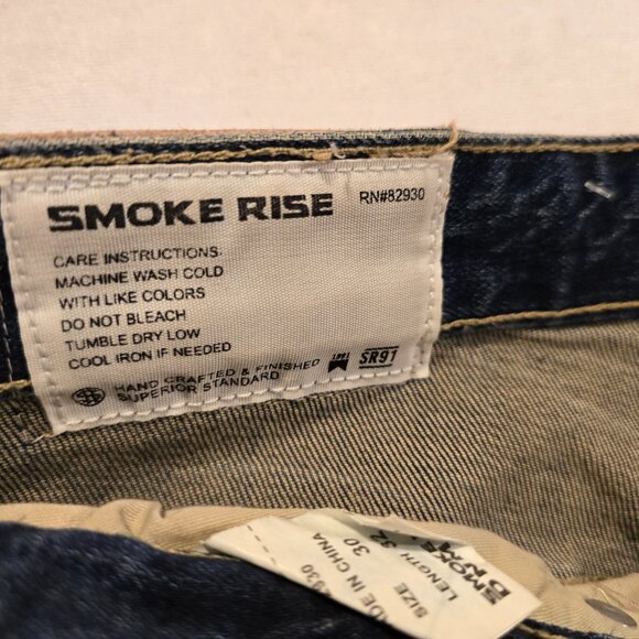 Smoke Rise Cargo Fashion Denim Streetwear Street Ware Wear Mens Jeans Doodle Uti - Picture 5 of 16